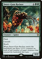 Magic the Gathering Card - Sweet-Gum Recluse - MTG Circle