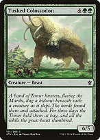 Magic the Gathering Card - Tusked Colossodon - MTG Circle