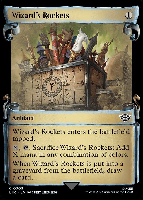 Magic the Gathering Card - Wizard's Rockets - MTG Circle