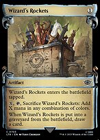 Magic the Gathering Card - Wizard's Rockets - MTG Circle