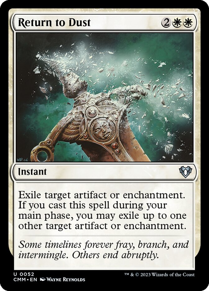 Magic the Gathering Card - Return to Dust - MTG Circle