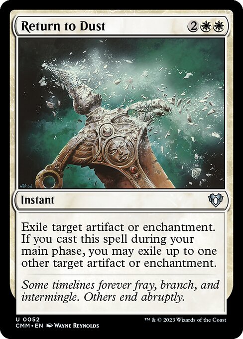 Magic the Gathering Card - Return to Dust - MTG Circle
