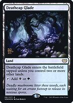 Magic the Gathering Card - Deathcap Glade - MTG Circle