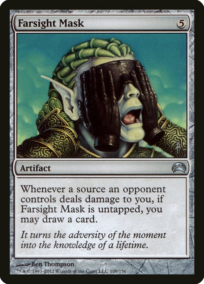 Magic the Gathering Card - Farsight Mask - MTG Circle