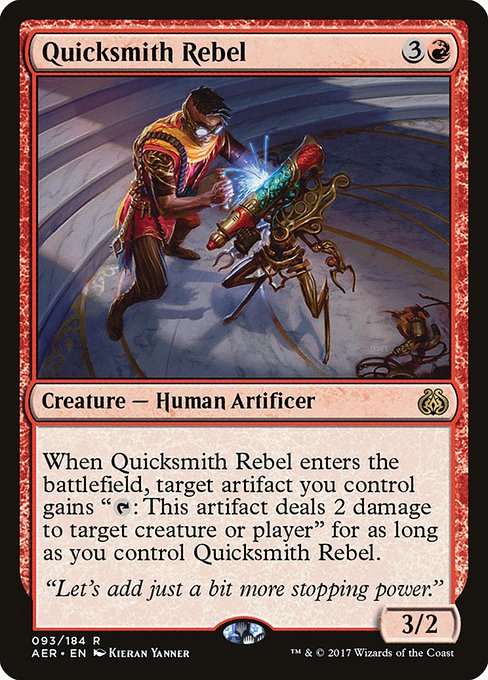 Magic the Gathering Card - Quicksmith Rebel - MTG Circle
