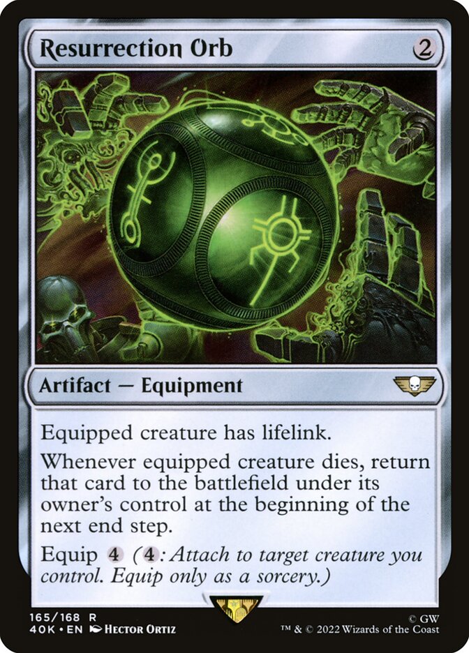Magic the Gathering Card - Resurrection Orb - MTG Circle