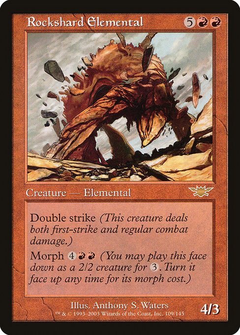 Magic the Gathering Card - Rockshard Elemental - MTG Circle