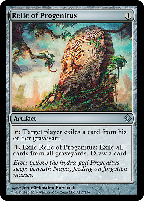 Magic the Gathering Card - Relic of Progenitus - MTG Circle