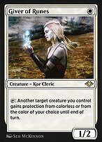 Magic the Gathering Card - Giver of Runes - MTG Circle