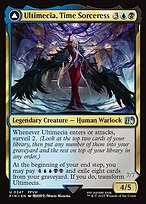 Magic the Gathering Card - Ultimecia, Time Sorceress // Ultimecia, Omnipotent - MTG Circle