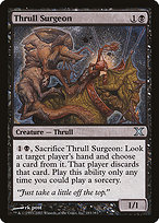 Magic the Gathering Card - Thrull Surgeon - MTG Circle