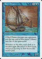 Magic the Gathering Card - Reef Pirates - MTG Circle