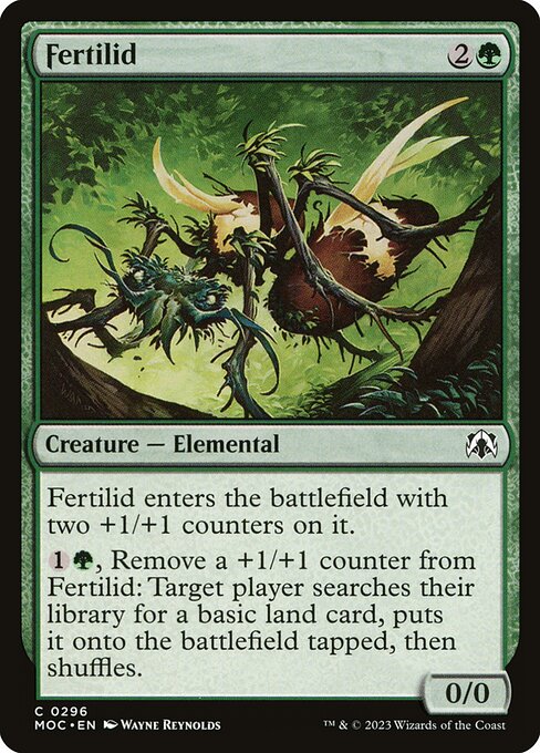 Magic the Gathering Card - Fertilid - MTG Circle