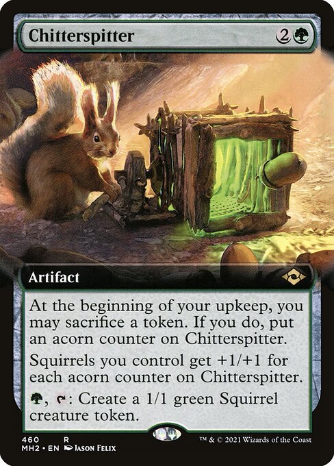 Magic the Gathering Card - Chitterspitter - MTG Circle