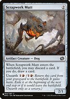 Magic the Gathering Card - Scrapwork Mutt - MTG Circle