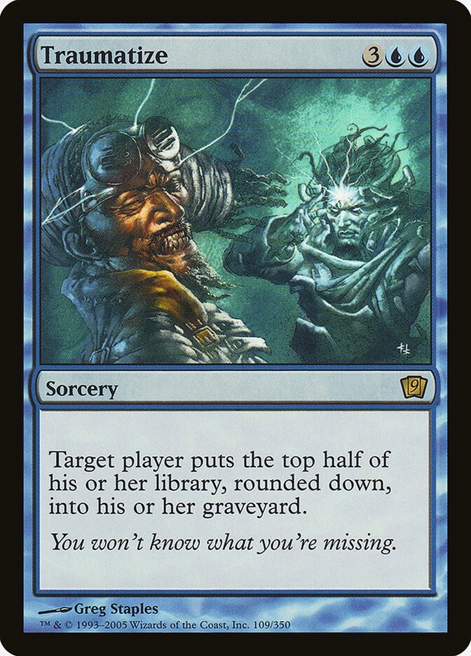 Magic the Gathering Card - Traumatize - MTG Circle