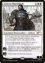 Magic the Gathering Card - Gideon Blackblade - MTG Circle