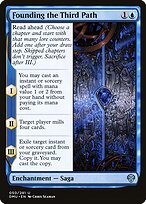 Magic the Gathering Card - Founding the Third Path - MTG Circle