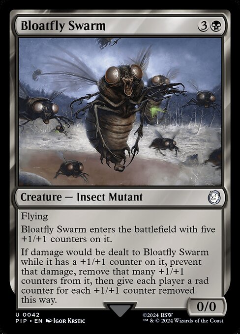 Magic the Gathering Card - Bloatfly Swarm - MTG Circle