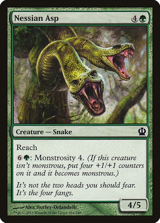 Magic the Gathering Card - Nessian Asp - MTG Circle