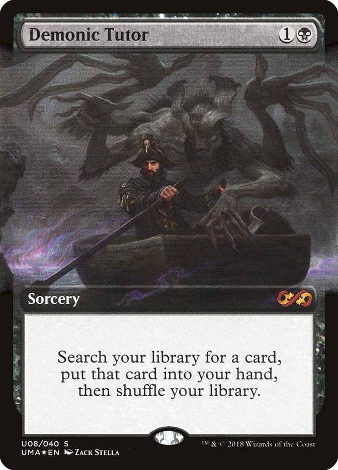 Magic the Gathering Card - Demonic Tutor - MTG Circle