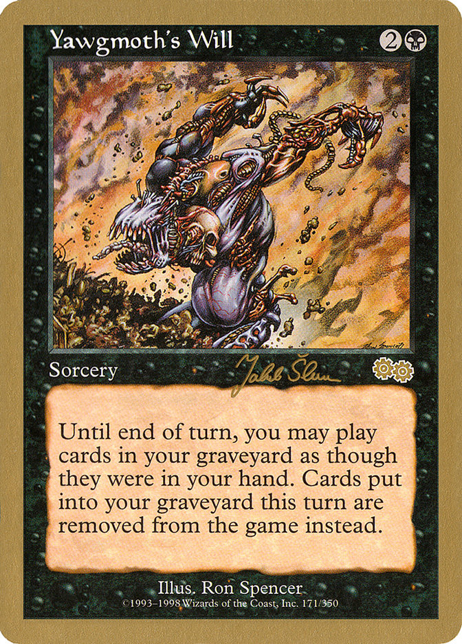 Magic the Gathering Card - Yawgmoth's Will - MTG Circle