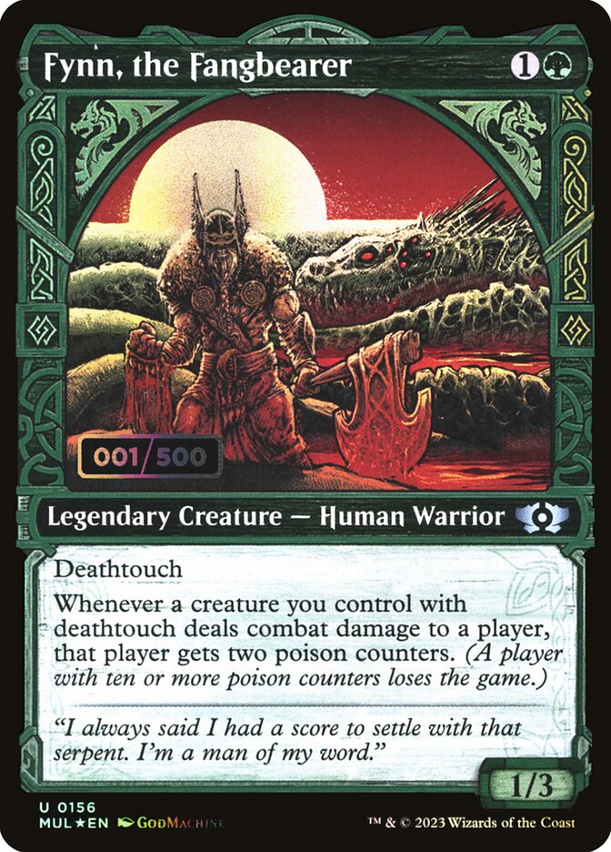 Magic the Gathering Card - Fynn, the Fangbearer - MTG Circle
