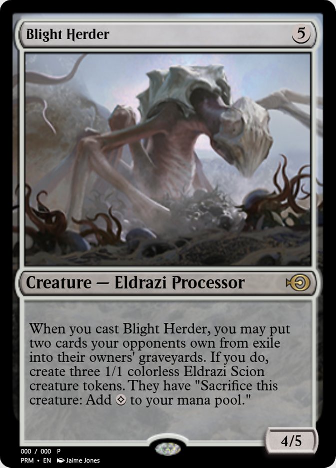 Magic the Gathering Card - Blight Herder - MTG Circle