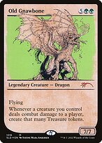 Magic the Gathering Card - Old Gnawbone - MTG Circle