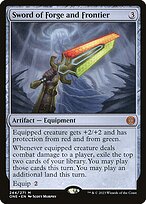 Magic the Gathering Card - Sword of Forge and Frontier - MTG Circle