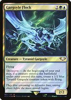Magic the Gathering Card - Gargoyle Flock - MTG Circle