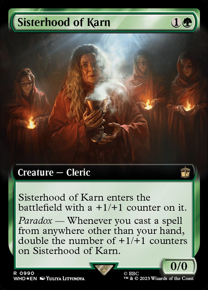 Magic the Gathering Card - Sisterhood of Karn - MTG Circle