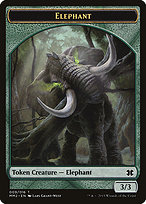 Magic the Gathering Card - Elephant - MTG Circle