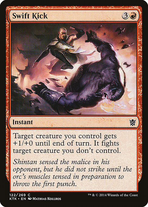Magic the Gathering Card - Swift Kick - MTG Circle