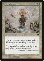 Magic the Gathering Card - Orim's Prayer - MTG Circle