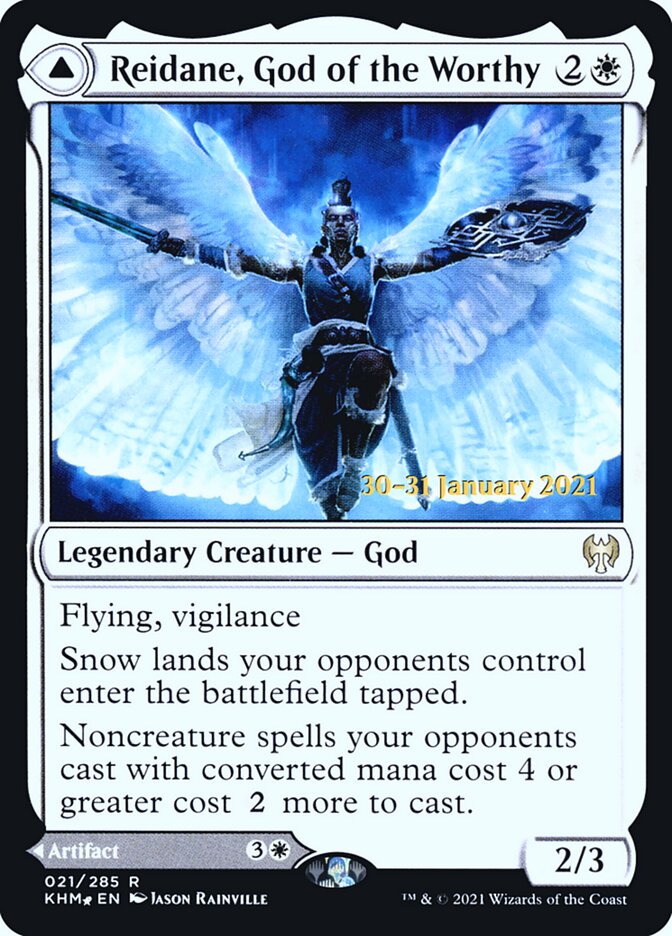 Magic the Gathering Card - Reidane, God of the Worthy - MTG Circle