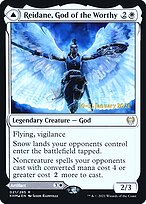 Magic the Gathering Card - Reidane, God of the Worthy // Valkmira, Protector's Shield - MTG Circle