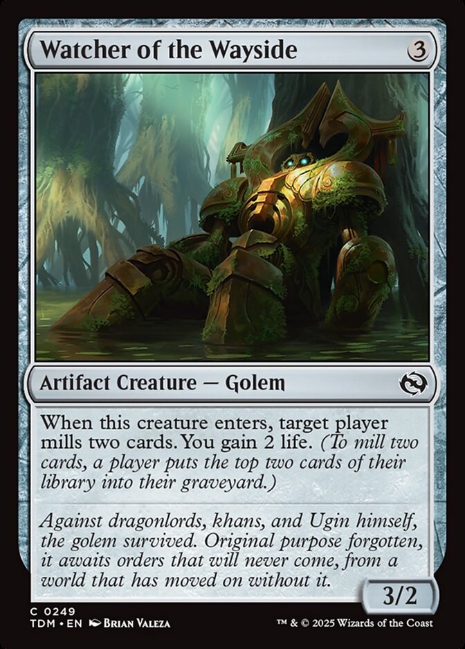 Magic the Gathering Card - Watcher of the Wayside - MTG Circle