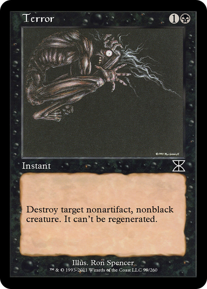 Magic the Gathering Card - Terror - MTG Circle