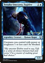 Magic the Gathering Card - Tetsuko Umezawa, Fugitive - MTG Circle