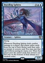 Magic the Gathering Card - Dazzling Sphinx - MTG Circle