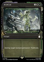Magic the Gathering Card - Atomize - MTG Circle