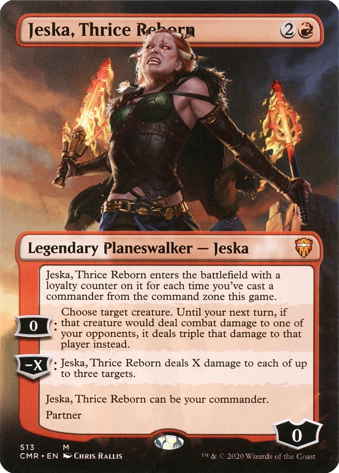 Magic the Gathering Card - Jeska, Thrice Reborn - MTG Circle