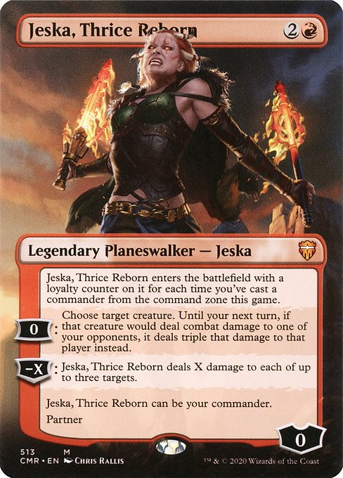 Magic the Gathering Card - Jeska, Thrice Reborn - MTG Circle