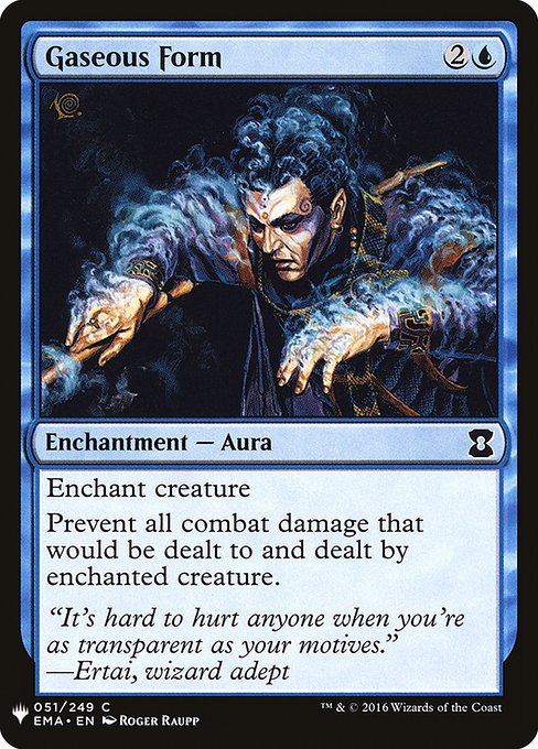 Magic the Gathering Card - Gaseous Form - MTG Circle