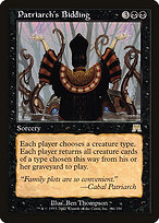 Magic the Gathering Card - Patriarch's Bidding - MTG Circle