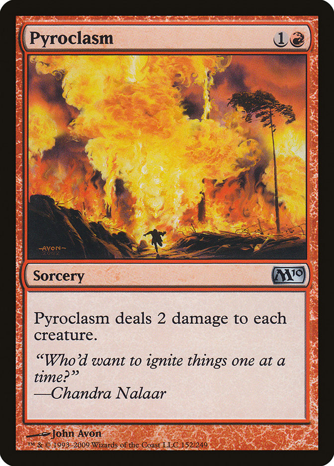 Magic the Gathering Card - Pyroclasm - MTG Circle
