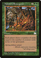 Magic the Gathering Card - Nature's Resurgence - MTG Circle