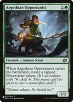 Magic the Gathering Card - Argothian Opportunist - MTG Circle