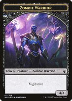 Magic the Gathering Card - Zombie Warrior - MTG Circle